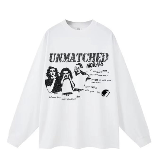 Waffle-Knit Long Sleeve